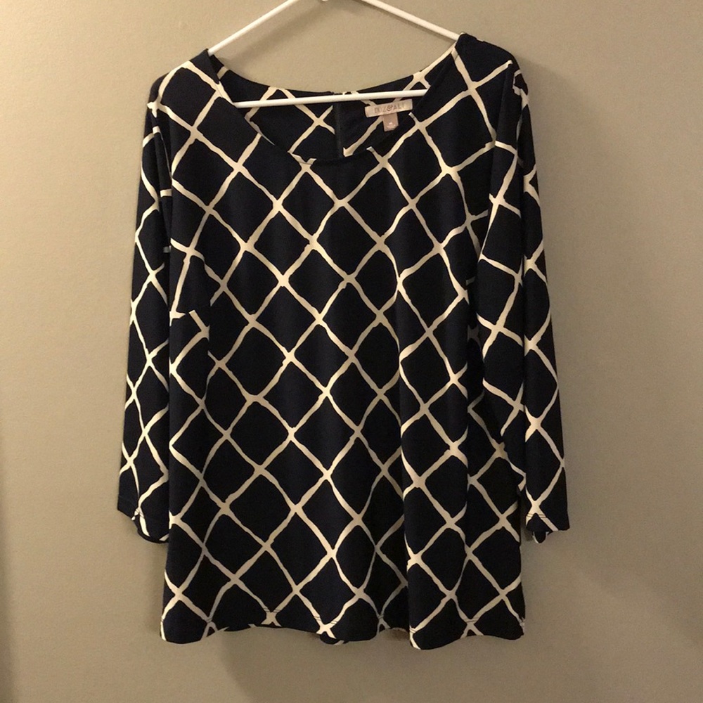 Square Pattern Shirt